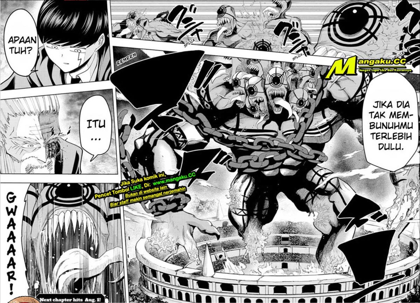 Mashle: Magic and Muscles chapter 71